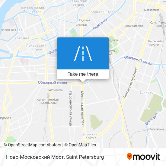 Ново-Московский Мост map