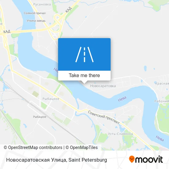 Новосаратовская Улица map