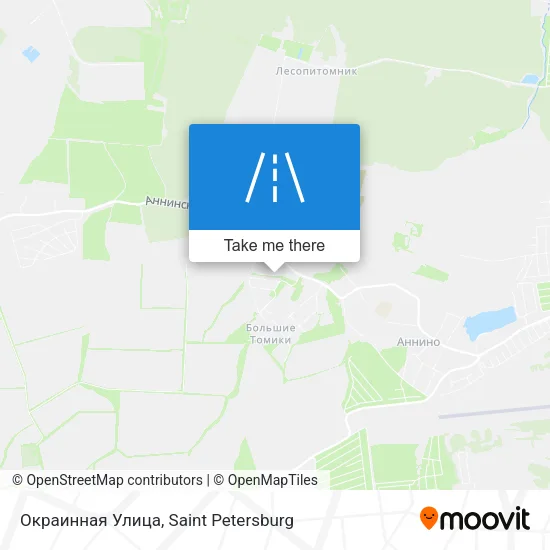 Окраинная Улица map