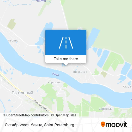 Октябрьская Улица map