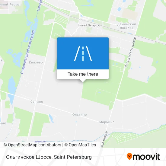 Ольгинское Шоссе map