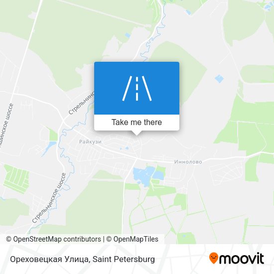Ореховецкая Улица map