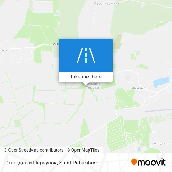 Отрадный Переулок map