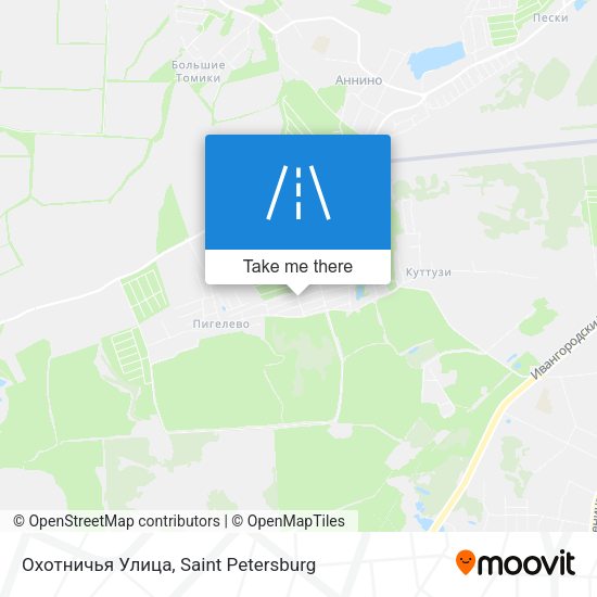 Охотничья Улица map