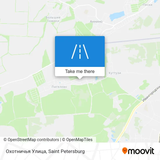 Охотничья Улица map