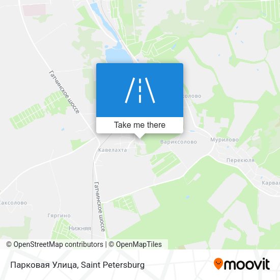 Парковая Улица map