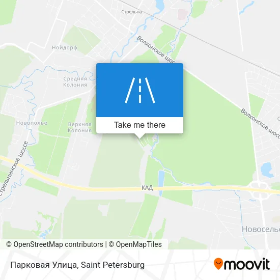 Парковая Улица map