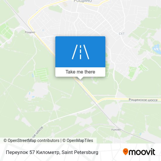 Переулок 57 Километр map