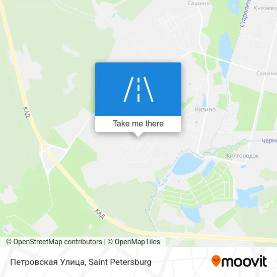 Петровская Улица map