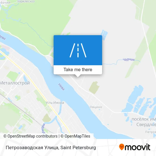 Петрозаводская Улица map