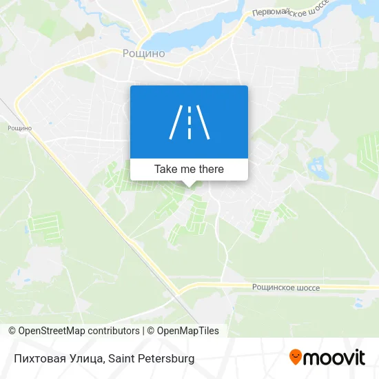 Пихтовая Улица map