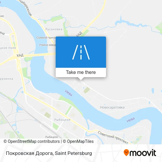 Покровская Дорога map