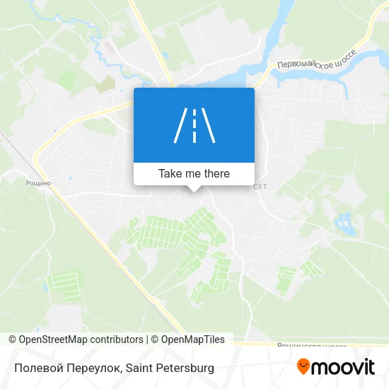 Полевой Переулок map