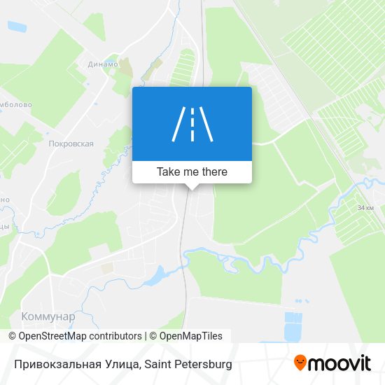 Привокзальная Улица map