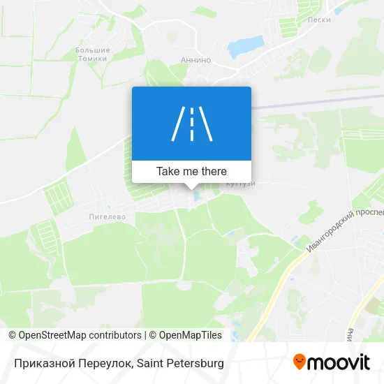 Приказной Переулок map