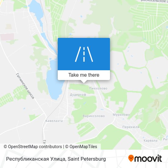 Республиканская Улица map