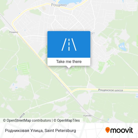 Родниковая Улица map