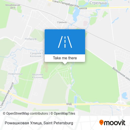 Ромашковая Улица map