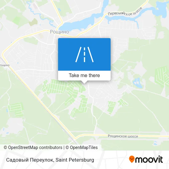Садовый Переулок map