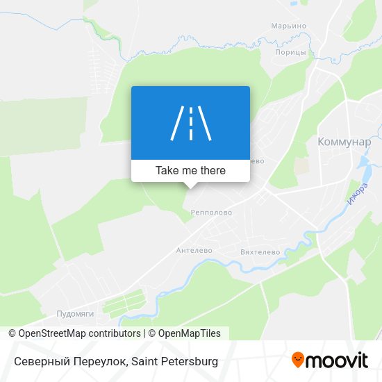 Северный Переулок map
