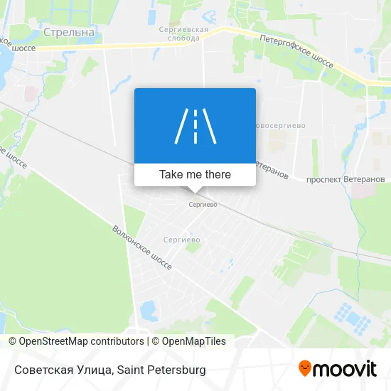 Советская Улица map