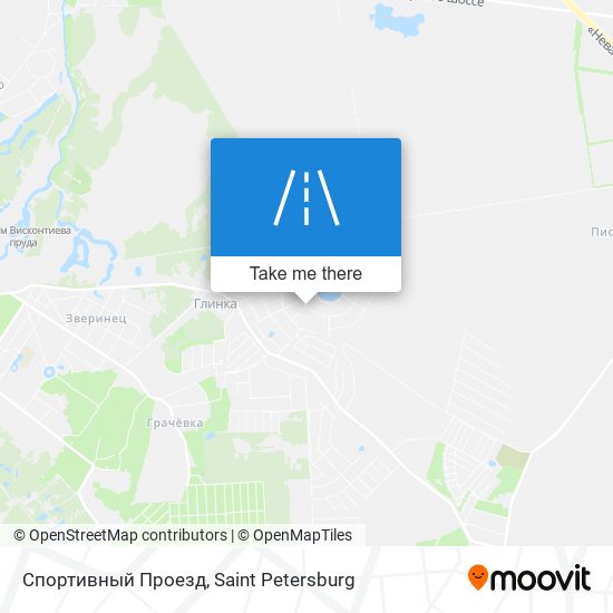 Спортивный Проезд map