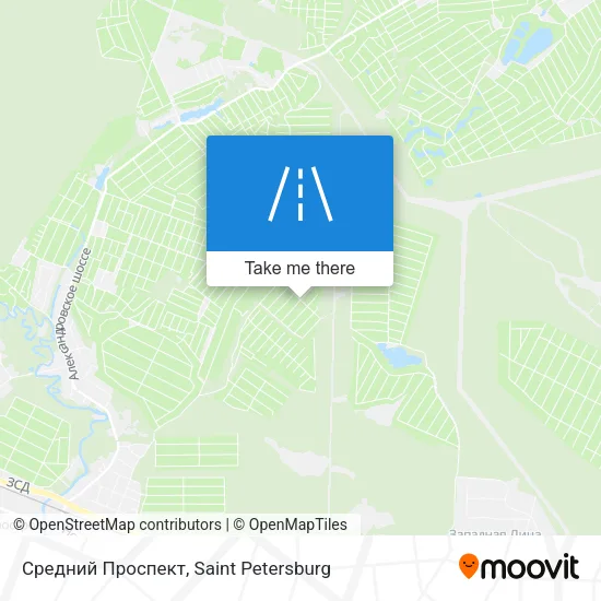 Средний Проспект map