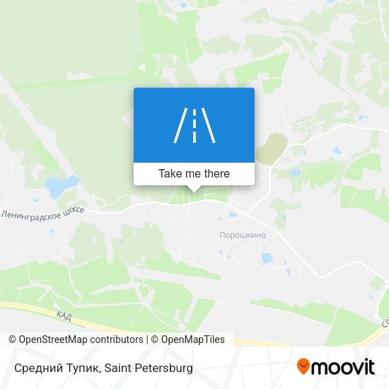 Средний Тупик map
