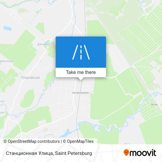 Станционная Улица map