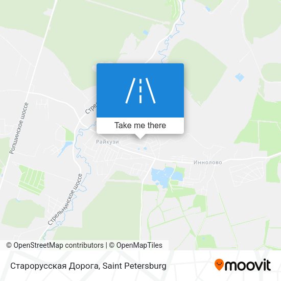 Старорусская Дорога map