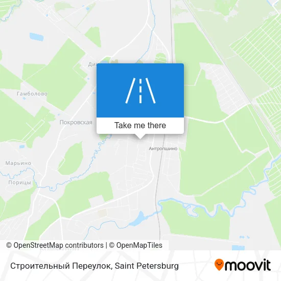 Строительный Переулок map