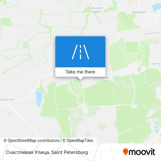 Счастливая Улица map