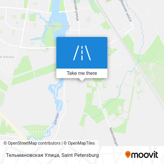 Тельмановская Улица map