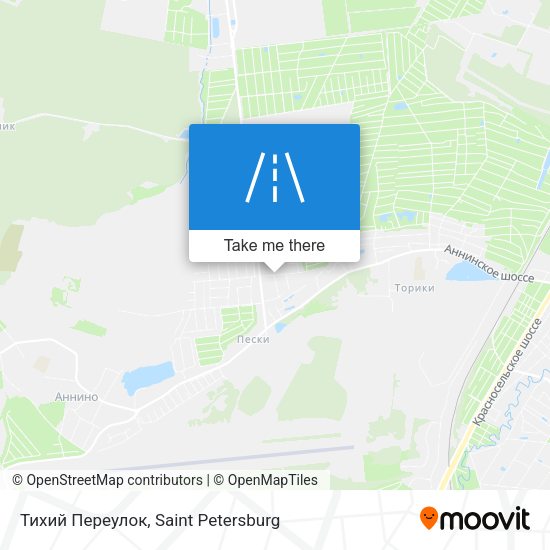 Тихий Переулок map