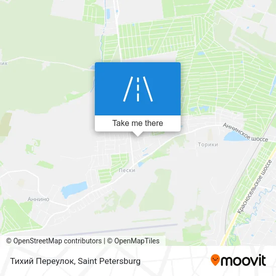 Тихий Переулок map
