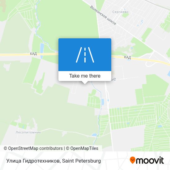 Улица Гидротехников map