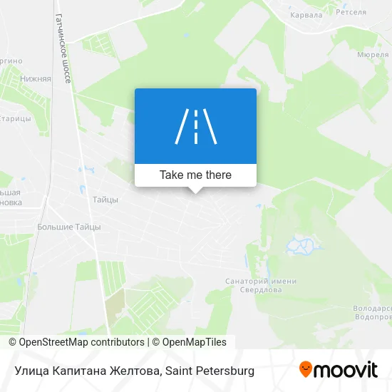 Улица Капитана Желтова map