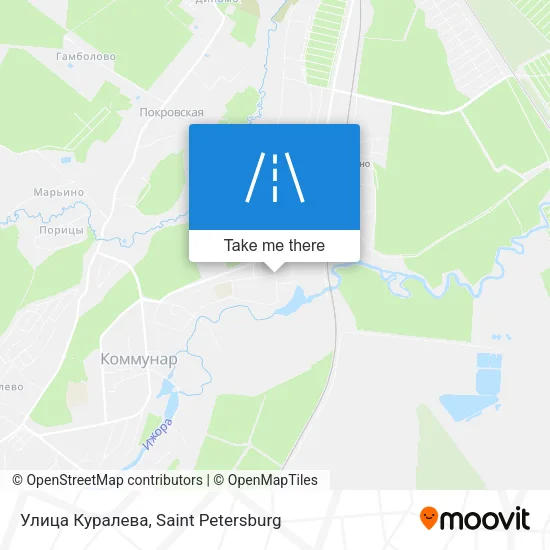 Улица Куралева map