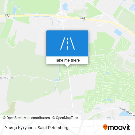 Улица Кутузова map