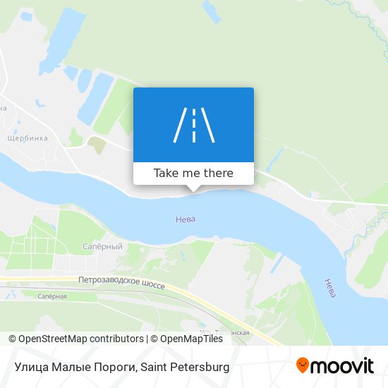 Улица Малые Пороги map