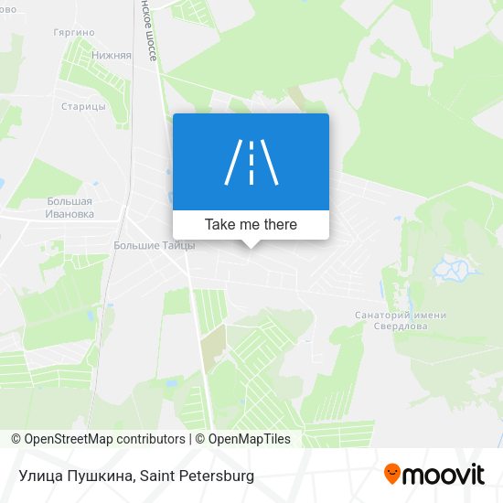 Улица Пушкина map
