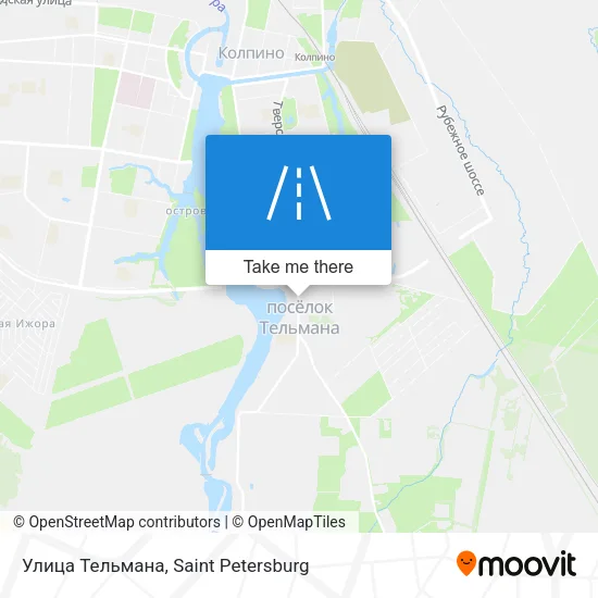 Улица Тельмана map