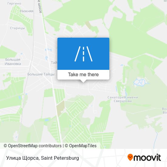 Улица Щорса map