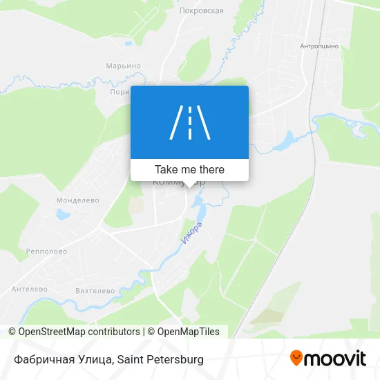 Фабричная Улица map