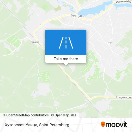 Хуторская Улица map