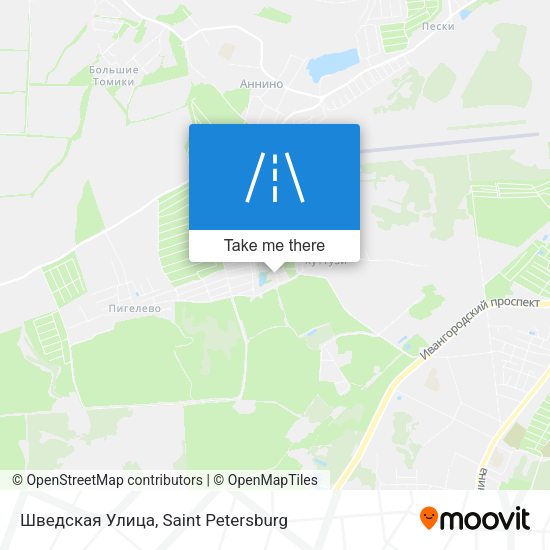 Шведская Улица map