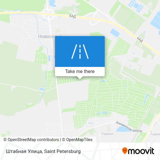 Штабная Улица map