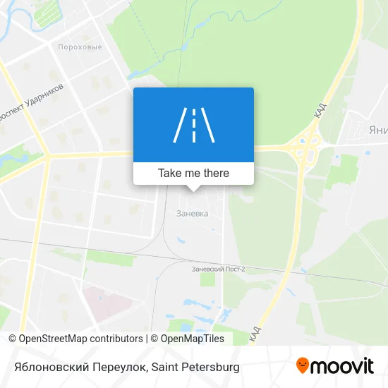Яблоновский Переулок map
