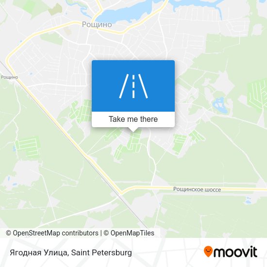 Ягодная Улица map