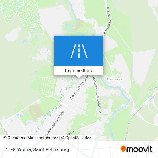 11-Я Улица map